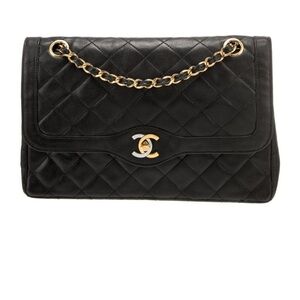 Chanel Paris limited edition double flap bag